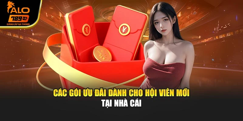 Các gói ưu đãi dành cho hội viên mới tại nhà cái