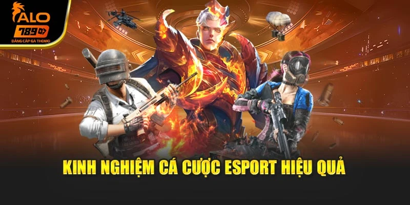 Kinh nghiệm cá cược Esport hiệu quả